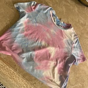 Tie dye crop